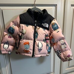 Discontinued style 2T girls north face coat